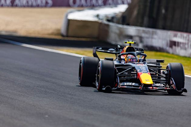 28th March 2026; Suzuka Circuit, Suzuka, Japan; 2026 FIA Formula 1 Japanese Grand Prix; Free Practice Three; Isack Hadjar (6) of Oracle Red Bull Racing and France during practice 3 StephenxBlackberry