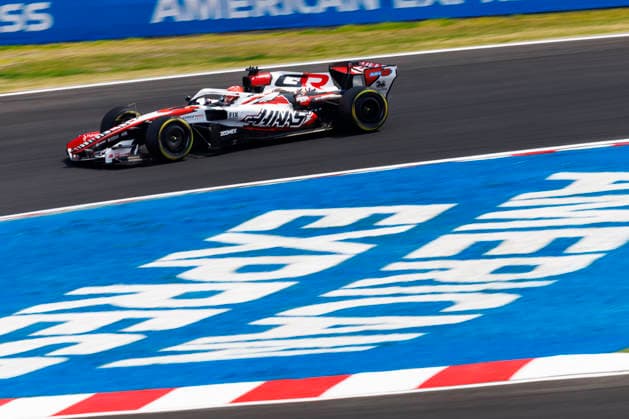 28th March 2026; Suzuka Circuit, Suzuka, Japan; 2026 FIA Formula 1 Japanese Grand Prix; Free Practice Three; Esteban Ocon (31) of TGR Haas F1 Team and France during practice 3 StephenxBlackberry