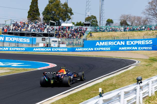 28th March 2026; Suzuka Circuit, Suzuka, Japan; 2026 FIA Formula 1 Japanese Grand Prix; Free Practice Three; Max Verstappen (3) of Oracle Red Bull Racing and Netherlands during practice 3 StephenxBlackberry