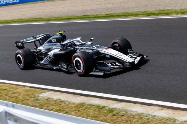 28th March 2026; Suzuka Circuit, Suzuka, Japan; 2026 FIA Formula 1 Japanese Grand Prix; Free Practice Three; Valtteri Bottas (77) of Cadillac Formula 1 Team and Finland during practice 3 StephenxBlackberry