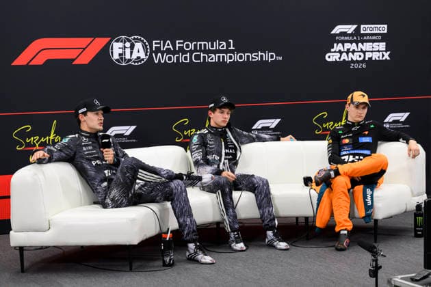 Formula 1 Aramco Japanese Grand Prix 2026 Kohei HIROTA OVERTAKE MAXPPP - Suzuka 28 03 2026 pressconference at the Formula 1 Aramco Japanese Grand Prix 2026, the 3rd round of the 2026 FIA Formula 1 World Championship, WM, Weltmeisterschaft at the Suzuka Circuit in Suzuka, Japan, from 26 to 29 March 2026 Suzuka Suzuka Circuit Japan  Copyright: xOVERTAKE MAXPPPxKoheixHIROTAx OVT202603284537 OVT202603284537