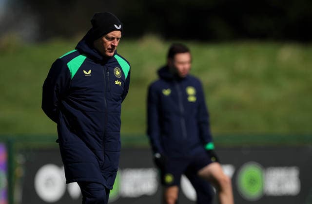 Republic of Ireland Squad Training, FAI National Training Centre, Abbotstown 28 3 2026 Head coach Heimir Hallgrimsson Heimir Hallgrimsson 28 3 2026  Copyright: x INPHO RyanxByrnex RB2_2513