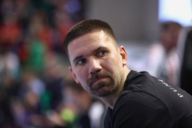 28.03.2026, xtgx, Handball, Daikin HBL, SC Magdeburg - Füchse Berlin v.l. Fabian Wiede (Berlin) Portrait, Portraet, Einzelbild Magdeburg