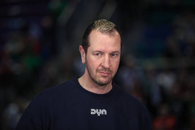 28.03.2026, xtgx, Handball, Daikin HBL, SC Magdeburg - Füchse Berlin v.l. Pascal Hens Portrait, Portraet, Einzelbild Magdeburg
