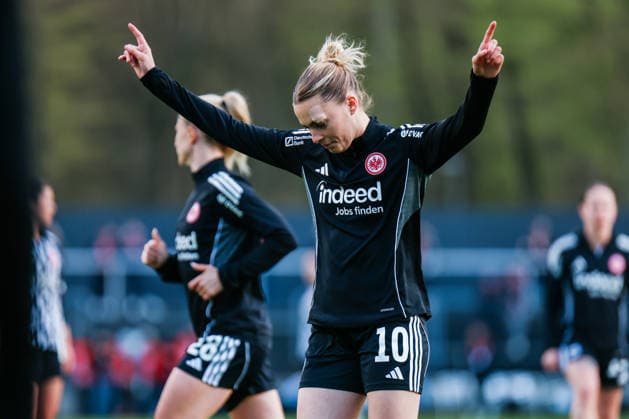 Google Pixel Frauen-Bundesliga: 1.FC Köln- Eintracht Frankfurt; 28.03.2026 Laura Freigang (Eintracht Frankfurt, 10) Google Pixel Frauen-Bundesliga: 1.FC Köln- Eintracht Frankfurt: Köln, Franz-Kremer-Stadion ;28.03.2025 DFB REGULATIONS PROHIBIT ANY USE OF PHOTOGRAPHS AS IMAGE SEQUENCES AND OR QUASI-VIDEO. Copyright: xBEAUTIFULxSPORTS Freisenx
