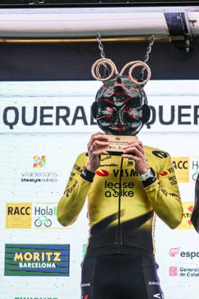 Sport Bilder des Tages 28-03-2026 Vuelta A Catalunya; Tappa 06 Berga - Queralt; 2026, Visma - Lease A Bike; Vingegaard, Jonas; Queralt; 