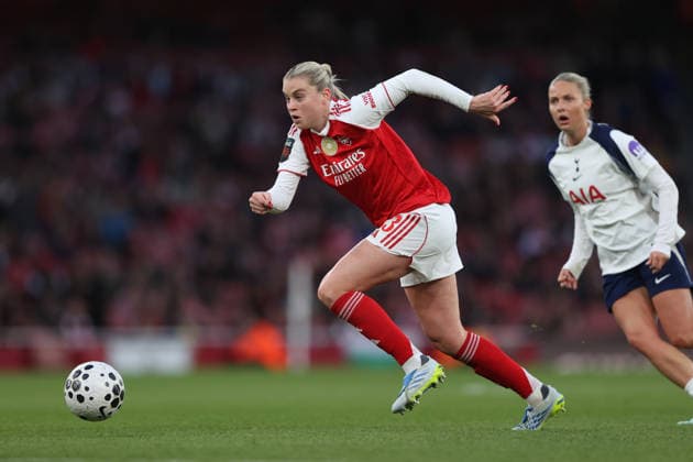 Womens Super League - Arsenal v Tottenham 28 March 2026 London - Women s Super League football - Arsenal v Tottenham Hotspur - Alessia Russo of Arsenal - (Photo by Mark Leech). London UK Copyright: xMarkxLeechxOffside