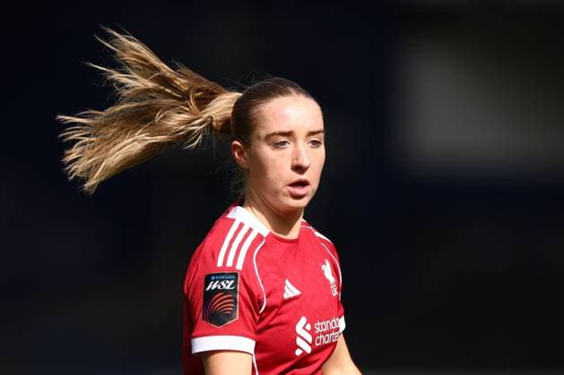Kirsty Maclean of Liverpool Everton Women v Liverpool Women, Barclays Women s Super League 2025-26, Football, Goodison Park, Liverpool, UK - 28 Mar 2026Liverpool Goodison Park United Kingdom EDITORIAL USE ONLY No use with unauthorised audio, video, data, fixture lists, club league logos or live services. Online in-match use limited to 120 images, no video emulation. No use in betting, games or single club league player publications. Copyright: xRyanxBrowne Shutterstockx 16788938dt