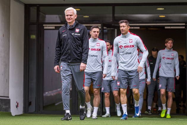 28.03.2026 WARSZAWA -STADION PGE NARODOWY PILKA NOZNA (FOOTBALL) ZGRUPOWANIE REPREZENTACJI POLSKI ELIMINACJE MISTRZOSTW SWIATA FIFA 2026 ( FIFA World Cup, WM, Weltmeisterschaft, Fussball 26â ¢ UEFA Qualifiers ) TRENING REPREZENTACJI POLSKI NZ JACEK MAGIERA FOTO LUKASZ GROCHALA CYFRASPORT NEWSPIX.PL --- newspix.pl POLAND OUT! 