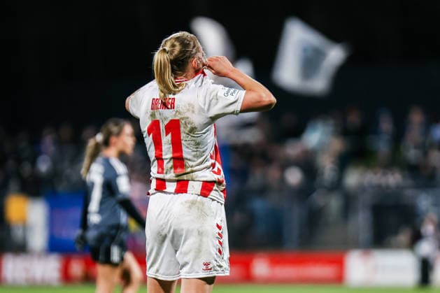 Google Pixel Frauen-Bundesliga: 1.FC Köln- Eintracht Frankfurt; 28.03.2026 Pauline Bremer (1. FC Köln, 11) nach dem Spiel Google Pixel Frauen-Bundesliga: 1.FC Köln- Eintracht Frankfurt: Köln, Franz-Kremer-Stadion ;28.03.2025 DFB REGULATIONS PROHIBIT ANY USE OF PHOTOGRAPHS AS IMAGE SEQUENCES AND OR QUASI-VIDEO. Copyright: xBEAUTIFULxSPORTS Freisenx
