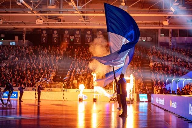 Vor dem Spiel, VfL Gummersbach vs. TSV Hannover-Burgdorf, Daikin Handball Bundesliga, Herren , 26. Spieltag, 28.03.2026 Gummersbach NRW Deutschland