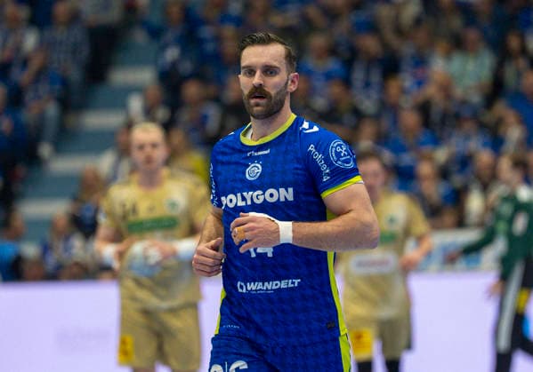 Teitur Oern Einarsson (VfL Gummersbach, 14) VfL Gummersbach - TSV Hannover-Burgdorf, Handball Daikin HBL Handball Bundesliga, 26. Spieltag, 28.03.2026 Copyright: HMBxMedia xMarcoxBader