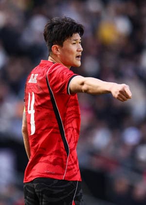 South Korea v Ivory Coast 28 March 2026, Milton Keynes - International Friendly, Länderspiel, Nationalmannschaft - South Korea v Ivory Coast - Kim Min-Jae of South Korea - Photo: Jacques Feeney Offside. Milton Keynes UK *** Südkorea gegen Elfenbeinküste 28. März 2026, Milton Keynes Internationales Freundschaftsspiel Südkorea gegen Elfenbeinküste Kim Min Jae aus Südkorea Foto Jacques Feeney Abseits Milton Keynes UK  Copyright: xJacquesxFeeneyx xOffsidexOffside
