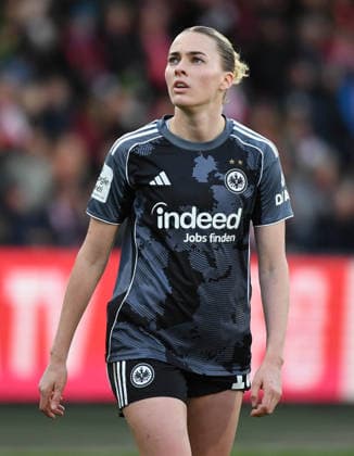 28.03.2026, xophax, Fussball , Frauen Bundesliga Google Pixel Frauen - Bundesliga 25 26. 1.FC Köln gegen Eintracht Frankfurt Laura Freigang ( Eintracht Frankfurt ) (DFL DFB REGULATIONS PROHIBIT ANY USE OF PHOTOGRAPHS as IMAGE SEQUENCES and or QUASI-VIDEO) Koeln
