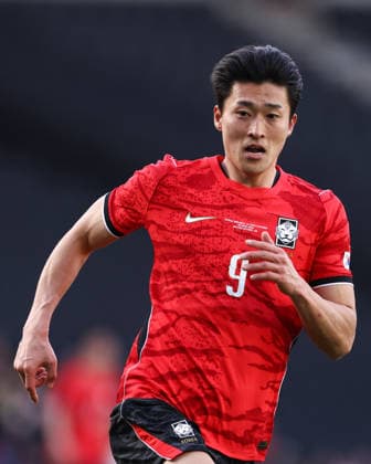 South Korea v Ivory Coast 28 March 2026, Milton Keynes - International Friendly, Länderspiel, Nationalmannschaft - South Korea v Ivory Coast - Cho Gue-sung of South Korea - Photo: Jacques Feeney Offside. Milton Keynes UK *** Südkorea gegen Elfenbeinküste 28. März 2026, Milton Keynes Internationales Freundschaftsspiel Südkorea gegen Elfenbeinküste Cho Gue sung von Südkorea Foto Jacques Feeney Abseits Milton Keynes UK  Copyright: xJacquesxFeeneyx xOffsidexOffside