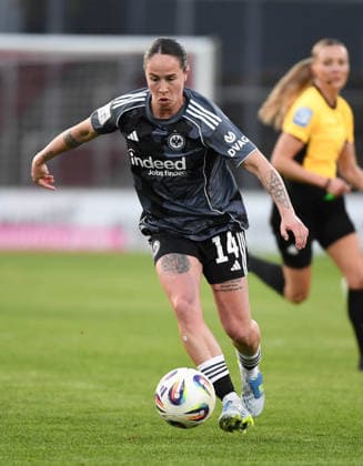 28.03.2026, xophax, Fussball , Frauen Bundesliga Google Pixel Frauen - Bundesliga 25 26. 1.FC Köln gegen Eintracht Frankfurt Geraldine Reuteler ( Frankfurt ) (DFL DFB REGULATIONS PROHIBIT ANY USE OF PHOTOGRAPHS as IMAGE SEQUENCES and or QUASI-VIDEO) Koeln