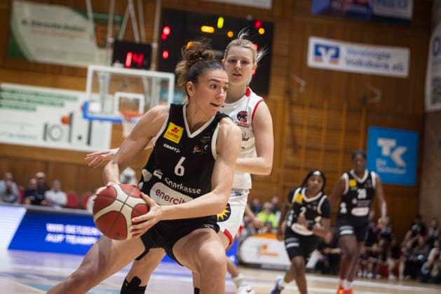 Marie Reichert ( Nr 6 Luchse) - GiroLive Panthers Osnabrück 59:81 TK Hannover Luchse - 1. DBBL 22. Spieltag 28.03.2026 GiroLive Panthers Osnabrück gegen TK Hannover Luchse