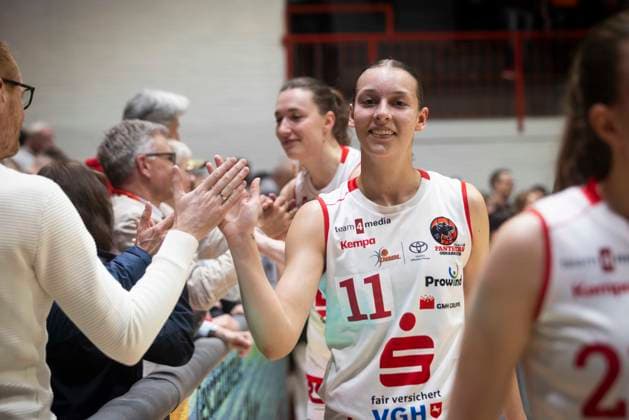 Ashtynne AJ Marotte ( Nr 11 Panthers) - GiroLive Panthers Osnabrück 59:81 TK Hannover Luchse - 1. DBBL 22. Spieltag 28.03.2026 GiroLive Panthers Osnabrück gegen TK Hannover Luchse