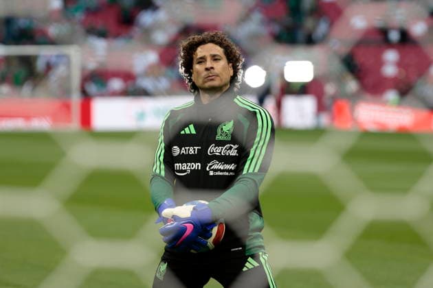 International Friendly, Länderspiel, Nationalmannschaft - Mexico vs. Portugal Guillermo Ochoa of Mexico warms up prior to a friendly international soccer match between Mexico and Portugal at Banorte Stadium in Mexico City, Mexico, 28 March 2026. Mexico City Mexico  Copyright: xJoséxMéndezx