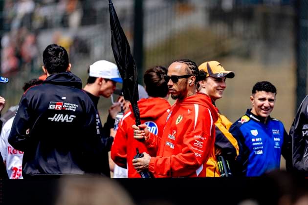 SUZUKA - Drivers parade during the Formula 1 Japan Suzuka race at the Suzuka Formula 1 circuit on March 29, 2025 in Suzuka, Japan. (Photo by DeFodi Images) -