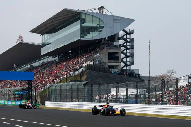 F1 - JAPANESE GRAND PRIX 2026 03 VERSTAPPEN Max (nld), Red Bull Racing Ford RB22, action during the Formula 1 Japanese Grand Prix 2026, 3rd round of the 2026 Formula One World Championship, WM, Weltmeisterschaft from March 27 to 29, 2026 on the Suzuka Circuit, in Suzuka, Japan - SuzukaJapan  Copyright: xDPPIx