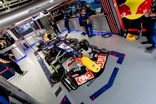 SUZUKA - The car of Formula 1 driver Max Verstappen or Oracle Red Bull Racing during the Formula 1 Japan Suzuka race at the Suzuka Formula 1 circuit on March 29, 2025 in Suzuka, Japan. (Photo by DeFodi Images) -