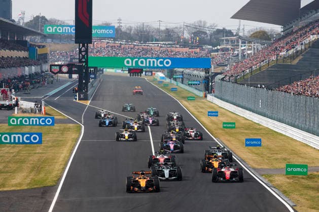 F1 - JAPANESE GRAND PRIX 2026 start of the race, depart, during the Formula 1 Japanese Grand Prix 2026, 3rd round of the 2026 Formula One World Championship, WM, Weltmeisterschaft from March 27 to 29, 2026 on the Suzuka Circuit, in Suzuka, Japan - SuzukaJapan  Copyright: xDPPIx