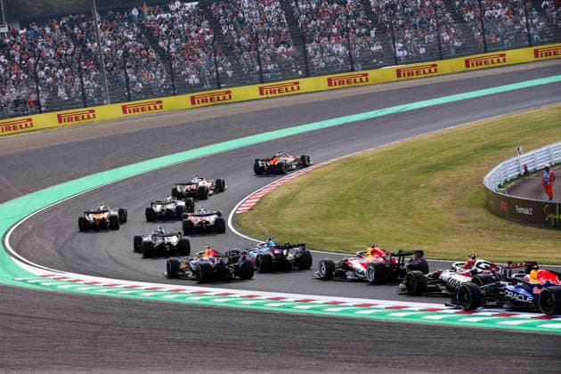 F1 - JAPANESE GRAND PRIX 2026 start of the race, depart, during the Formula 1 Japanese Grand Prix 2026, 3rd round of the 2026 Formula One World Championship, WM, Weltmeisterschaft from March 27 to 29, 2026 on the Suzuka Circuit, in Suzuka, Japan - SuzukaJapan  Copyright: xDPPIx