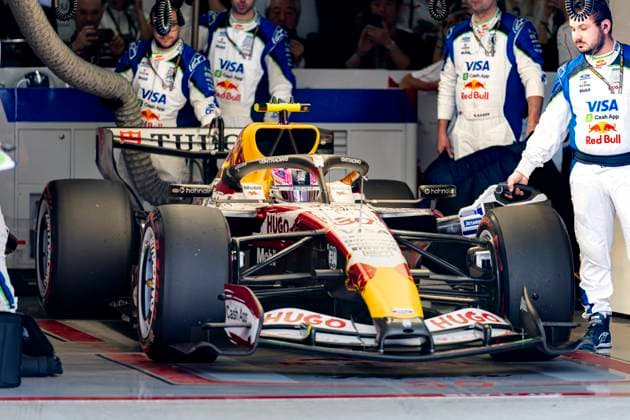 SUZUKA - Formula 1 driver Liam Lawson of Visa Cash App Racing Bulls Formula One Team during the Formula 1 Japan Suzuka race at the Suzuka Formula 1 circuit on March 29, 2025 in Suzuka, Japan. (Photo by DeFodi Images) -