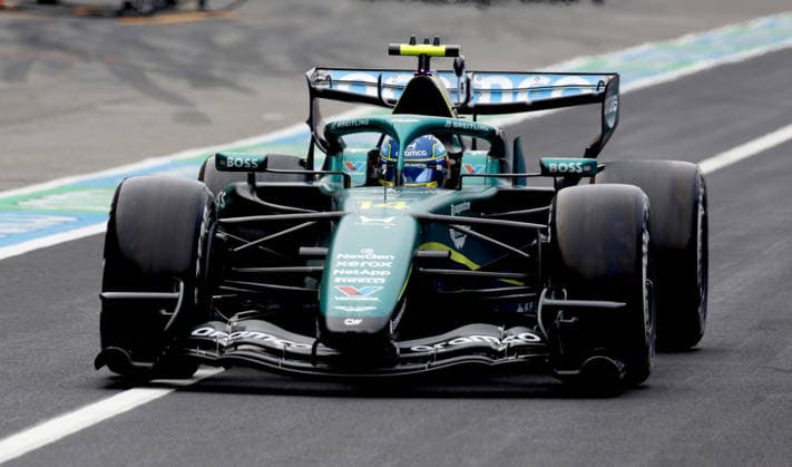 Formula One Japanese Grand Prix - Race Aston Martin driver Fernando Alonso of Spain drives through the pitlane during the Formula 1 Japanese Grand Prix at the Suzuka International Racing Course racetrack in Suzuka, Japan, 29 March 2026. SUZUKA Japan  Copyright: xFRANCKxROBICHONx xPOOLx