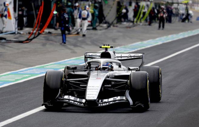 Formula One Japanese Grand Prix - Race Cadillac driver Valtteri Bottas of Finland drives through the pitlane during the Formula 1 Japanese Grand Prix at the Suzuka International Racing Course racetrack in Suzuka, Japan, 29 March 2026. SUZUKA Japan  Copyright: xFRANCKxROBICHONx xPOOLx