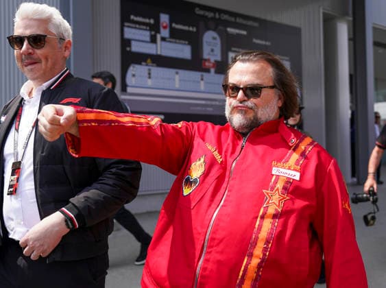 FORMULA ONE JAPANESE GRAND PRIX 2026 Jack Black arriving for Race Day during the Formula 1 Aramco Japanese Grand Prix 2026, 3rd round of the 2026 Formula One World Championship, WM, Weltmeisterschaft from March 27th - 29th, 2026 at the Suzuka Circuit, Suzuka City, Japan. Credit: Robbie Hoad Every Second Media Editorial use only. All images are copyright Every Second Media Limited. No images may be reproduced without prior permission. Copyright: xIMAGO EveryxSecondxMediax ESM-1879-0307 RobbiexHoadx xEveryxSecondxMediax