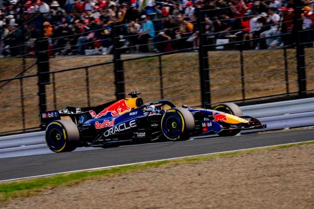 SUZUKA - Formula 1 driver Max Verstappen of Oracle Red Bull Racing during the Formula 1 Japan Suzuka race at the Suzuka Formula 1 circuit on March 29, 2025 in Suzuka, Japan. (Photo by DeFodi Images) -