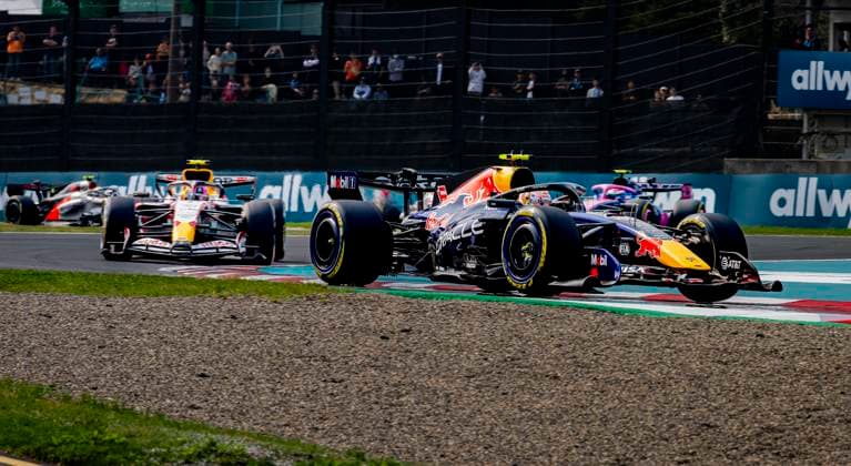 SUZUKA - Formula 1 driver Isack Hadjar of Oracle Red Bull Racing during the Formula 1 Japan Suzuka race at the Suzuka Formula 1 circuit on March 29, 2025 in Suzuka, Japan. (Photo by DeFodi Images) -