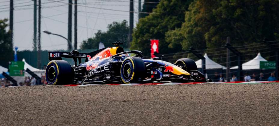 SUZUKA - Formula 1 driver Max Verstappen of Oracle Red Bull Racing during the Formula 1 Japan Suzuka race at the Suzuka Formula 1 circuit on March 29, 2025 in Suzuka, Japan. (Photo by DeFodi Images) -