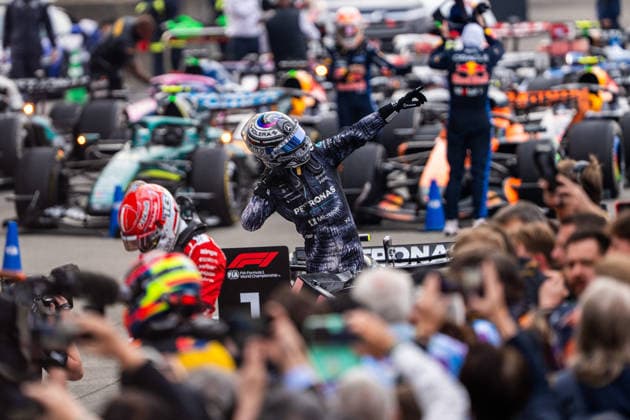 F1 Japanese GP - Andrea Kimi Antonelli Celebrates Victory ANDREA KIMI ANTONELLI (ITA) of Mercedes-AMG PETRONAS Formula One Team 12 celebrating his victory on Sunday during the 2026 Formula 1 Aramco Japanese Grand Prix at the Suzuka Circuit on March 29, 2026. Photo by Antoine Lapeyre ABACAPRESS.COM Suzuka Japan  Copyright: xLapeyrexAntoine ABACAx