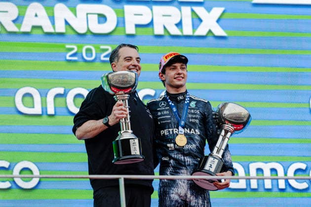 F1 Japanese GP - Podium ANDREA KIMI ANTONELLI (ITA) of Mercedes-AMG PETRONAS Formula One Team on Sunday during the 2026 Formula 1 ARAMCO Japanese Grand Prix at the Suzuka International Circuit on March 29, 2026. Photo by Tan Jun Da ABACAPRESS.COM Suzuka Japan  Copyright: xJunxDaxTan ABACAx