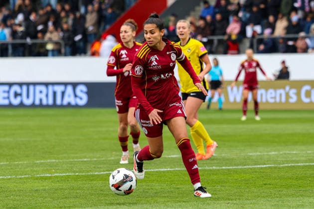 Fussball: Schweiz: AXA Schweizer Cup (Frauen) 2025 2026 - Finale, 29.03.2026 - BSC Young Boys Frauen vs. Servette FC ChÃªnois FÃ minin - Stadion Schützenwiese (Winterthur, Schweiz); Yenifer Gimenez Gamboa (Servette FC ChÃªnois FÃ minin, 5) Winterthur Stadion Schützenwiese Zürich Schweiz Copyright: xAmiirxAmedjouax