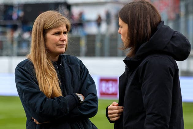 Fussball: Schweiz: AXA Schweizer Cup (Frauen) 2025 2026 - Finale, 29.03.2026 - BSC Young Boys Frauen vs. Servette FC ChÃªnois FÃ minin - Stadion Schützenwiese (Winterthur, Schweiz); Imke Wübbenhorst (BSC Young Boys Frauen, Trainer) Winterthur Stadion Schützenwiese Zürich Schweiz Copyright: xAmiirxAmedjouax