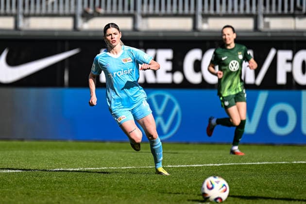 Fußball I Frauen I Saison 2025-2026 I Bundesliga I 22. Spieltag I VfL Wolfsburg - 1. FC Union Berlin I 29.03.2026 Eileen Michelle Campbell (10, 1. FC Union Berlin) Freisteller, Nahaufnahme, Porträt, Portrait, Einzelfoto, Einzelbild, Körper Wolfsburg AOK Stadion Niedersachsen Deutschland Copyright: xLobeca InesxHähnelx