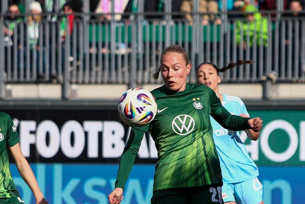 Deutschland: Frauen-Bundesliga 2025 2026, 22. Spieltag - VfL Wolfsburg VS 1. FC Union Berlin - AOK Stadion (Wolfsburg): Guro Bergsvand (VfL Wolfsburg Frauen, 20) Wolfsburg Copyright: xAymanxAlahmedx