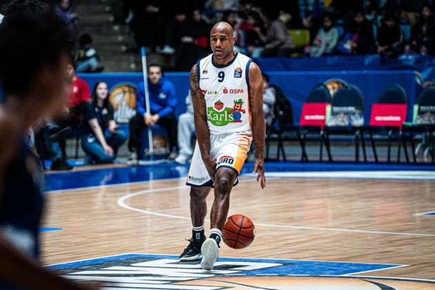 29.03.2026, xhfmx, Basketball easyCredit BBL Bundesliga, Frankfurt Skyliners - Rostock Seawolves Deandre Lansdowne (Rostock Seawolves) (DFL DFB REGULATIONS PROHIBIT ANY USE OF PHOTOGRAPHS as IMAGE SEQUENCES and or QUASI-VIDEO) Frankfurt am Main