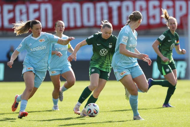 VfL vs. Berlin, BL Frauen Wolfsburg, 29.03.2026, Fußball, Frauen, Google Pixel Bundesliga, Saison 2025 2026, VfL Wolfsburg vs FC Union Berlin, Anny Kerim-Lindland (VfL Wolfsburg) AOK Stadion Niedersachsen Deutschland