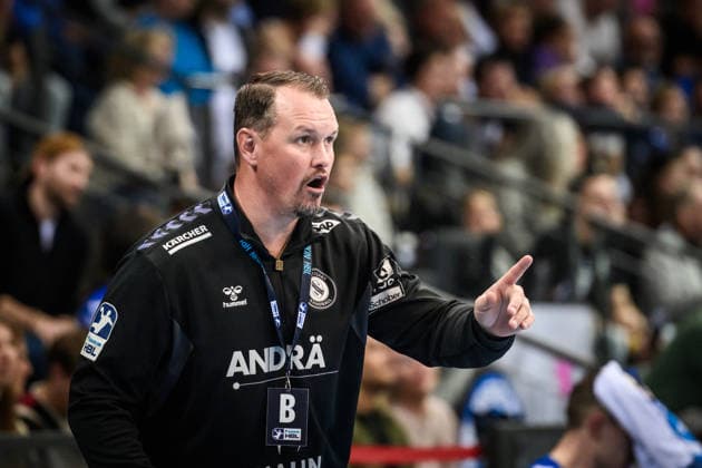 Misha Kaufmann (TVB Stuttgart, Trainer) GER, TVB Stuttgart - TBV Lemgo Lippe, DAIKIN HBL, Handball, Bundesliga, 26. Spieltag, Spielzeit 2025 2026, 29.03.2026 GER, TVB Stuttgart - TBV Lemgo Lippe, DAIKIN HBL, Handball, Bundesliga, 26. Spieltag, Spielzeit 2025 2026, 29.03.2026 Stuttgart Copyright: xSandyxDinkelackerx EP_SDR
