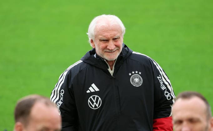 29.03.26 DFB Training Deutschland, Stuttgart, 29.03.2026, Fussball, Nationalmannschaft; 2026, DFB Deutschland, Training: Rudi Völler (Sportdirektor).