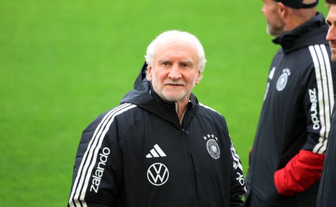 29.03.26 DFB Training Deutschland, Stuttgart, 29.03.2026, Fussball, Nationalmannschaft; 2026, DFB Deutschland, Training: Rudi Völler (Sportdirektor).