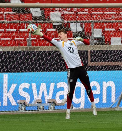 29.03.26 DFB Training Deutschland, Stuttgart, 29.03.2026, Fussball, Nationalmannschaft; 2026, DFB Deutschland, Training: Alexander Nübel.