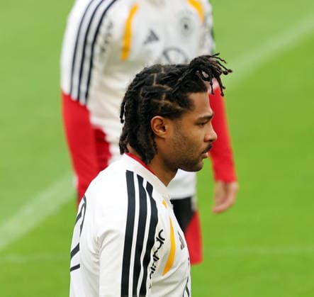 29.03.26 DFB Training Deutschland, Stuttgart, 29.03.2026, Fussball, Nationalmannschaft; 2026, DFB Deutschland, Training: Serge Gnabry.