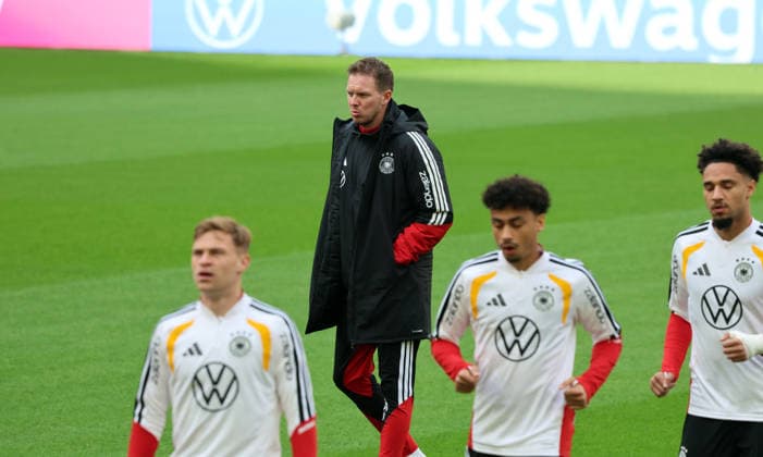 29.03.26 DFB Training Deutschland, Stuttgart, 29.03.2026, Fussball, Nationalmannschaft; 2026, DFB Deutschland, Training: Julian Nagelsmann (Trainer).