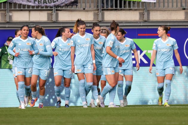 29.03.2026, xgrfx, Fussball Google Pixel Frauen-Bundesliga, VfL Wolfsburg - 1.FC Union Berlin v.l. Tor, Tanja Pawollek zum 1:3 für Union Berlin. (DFL DFB REGULATIONS PROHIBIT ANY USE OF PHOTOGRAPHS as IMAGE SEQUENCES and or QUASI-VIDEO) Wolfsburg